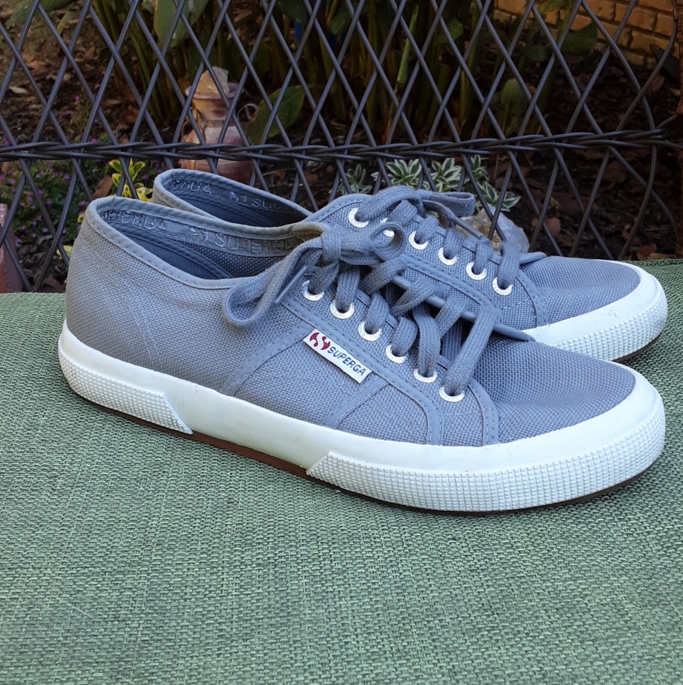 Superga Gray Cotu Classic Sneakers Size EU 39.5